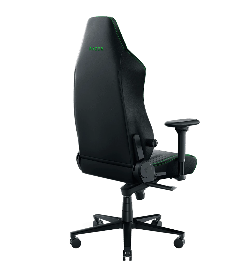 Крісло для геймерів RAZER Iskur V2, Green (RZ38-04900100-R3G1) боковий задній