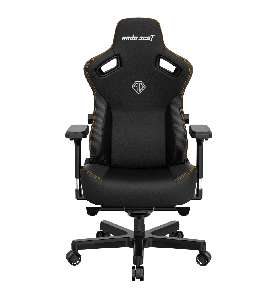 Крісло ігрове Anda Seat Kaiser 3 Black Size L (AD12YDC-L-01-B-CF) головне фото