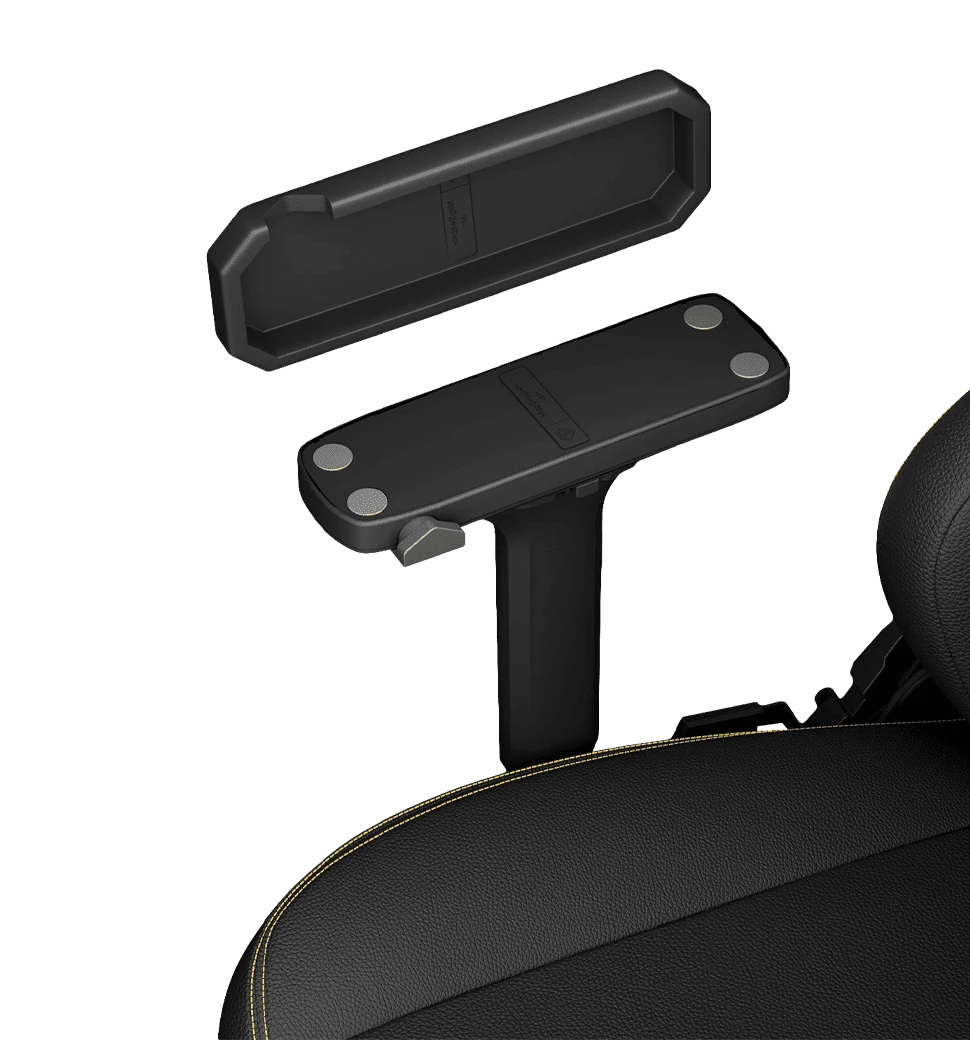 Крісло ігрове Anda Seat Kaiser 3 Black Size L (AD12YDC-L-01-B-CF) вид підлокітників