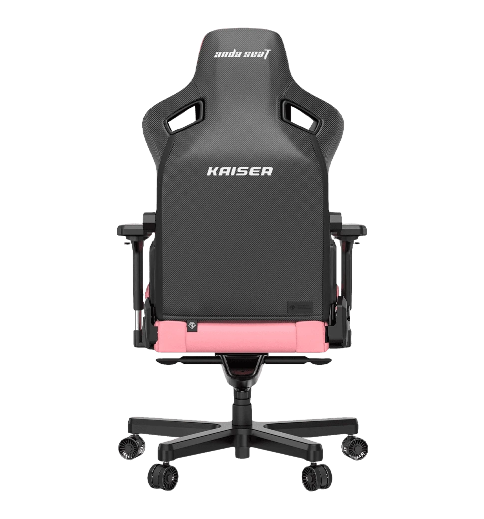 Крісло ігрове Anda Seat Kaiser 3 Pink Size XL фото ззаду