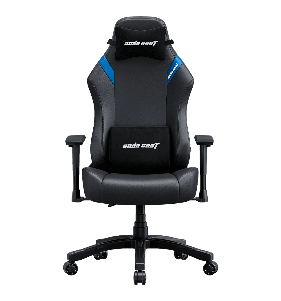 Крісло ігрове Anda Seat Luna Black/Blue Size L головне фото