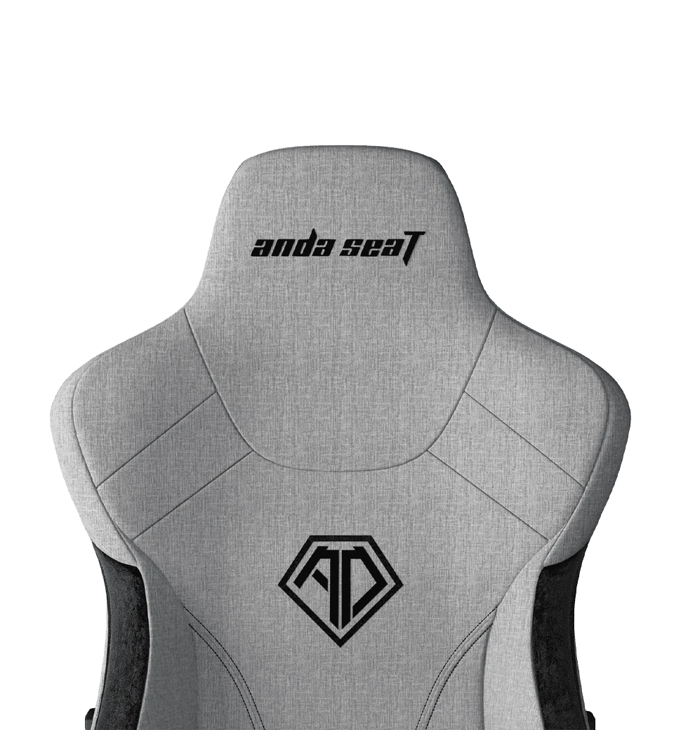Крісло ігрове Anda Seat Phantom 3 Grey Size L (AD18Y-06-G-F) вид зблизька