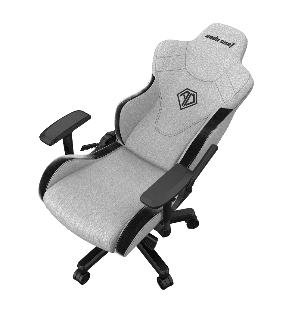 Крісло ігрове Anda Seat Phantom 3 Grey Size L (AD18Y-06-G-F) вид зверху