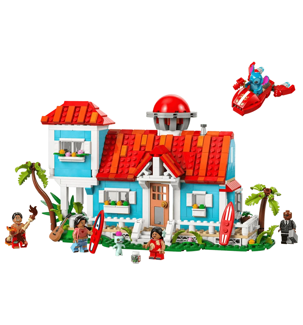 LEGO Disney Lilo Stitch Beach House (43268) передній вид