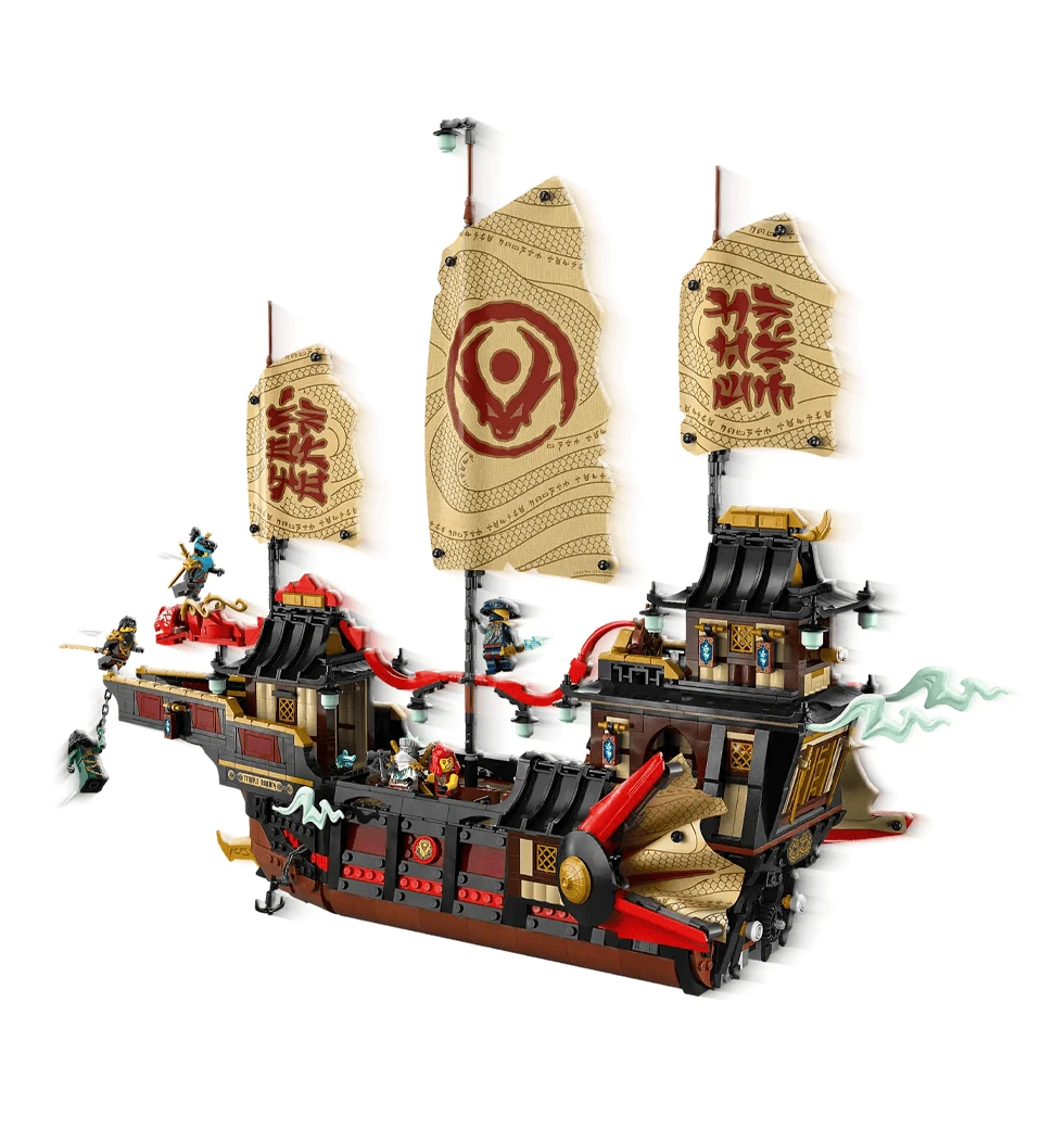 LEGO Ninjago The Temple Bounty (71848) * фото складеного корабля