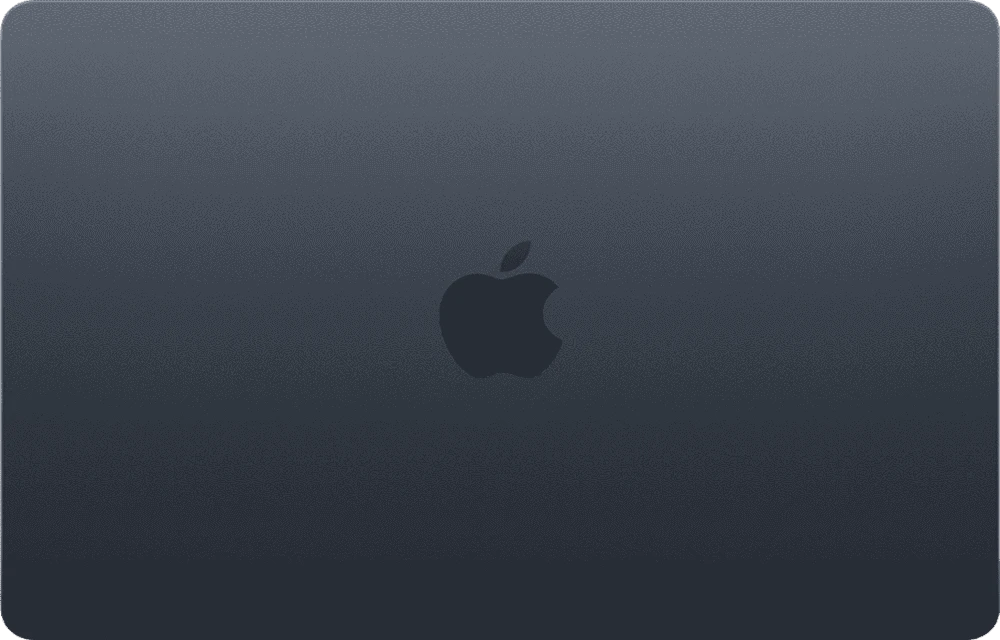 MacBook Air 13" Apple M5/10CPU/10GPU/24GB/1TB SSD/Midnight (MDHG4) вид зверху