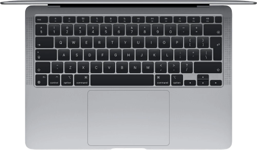 MacBook Air 13" (MWTK2) Silver Б/В вид клавіатури