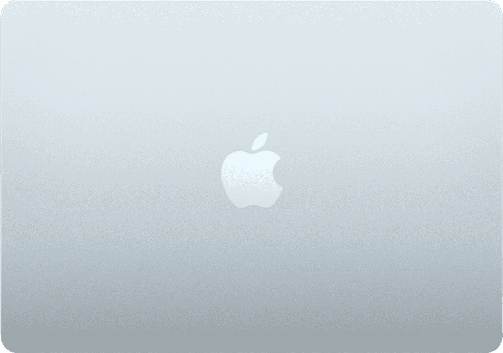 MacBook Air 15" Apple M5/10CPU/10GPU/16GB/512GB SSD/Sky Blue (MDVQ4) вид зверху