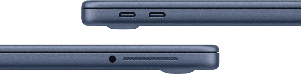 MacBook Neo 256GB Indigo (MHFF4) вид інтерфейсів