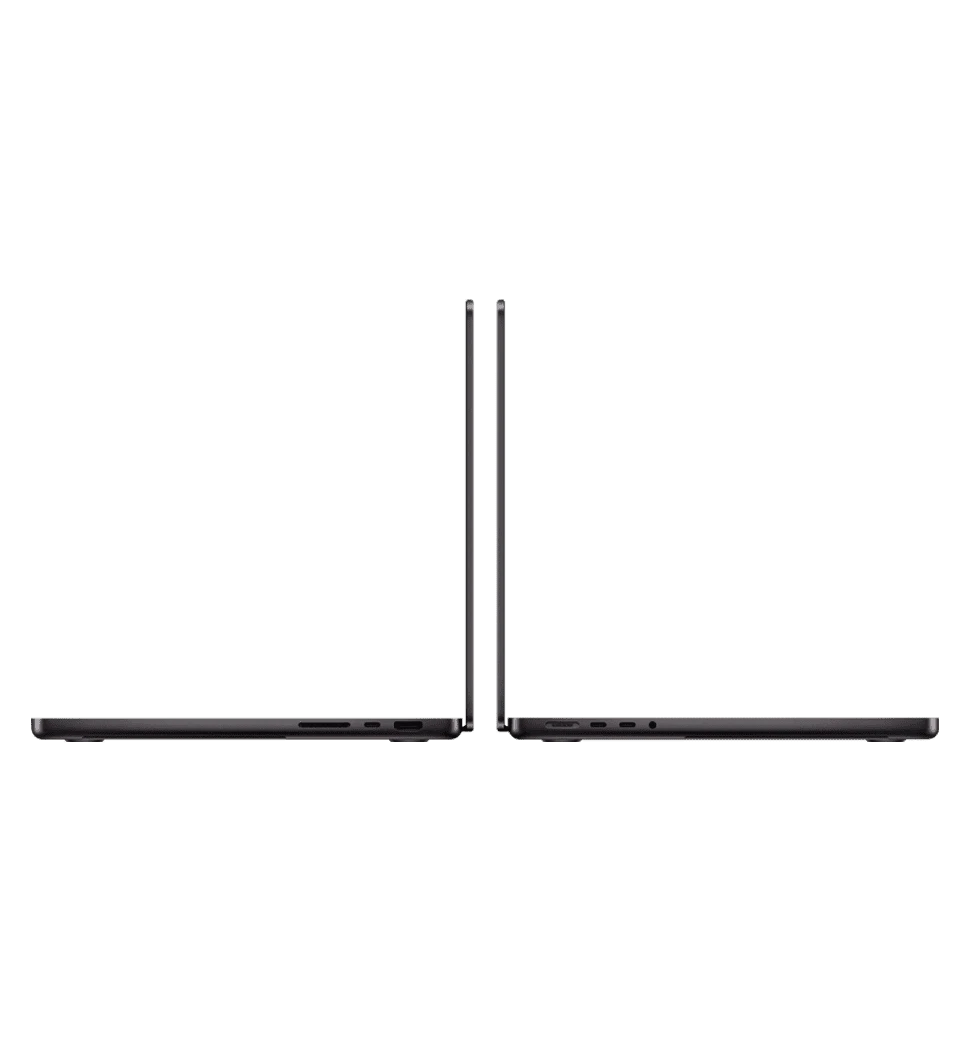 MacBook Pro 14" Apple M5 Max/18CPU/32GPU/36GB/2TB Space Black 2026 фото збоку