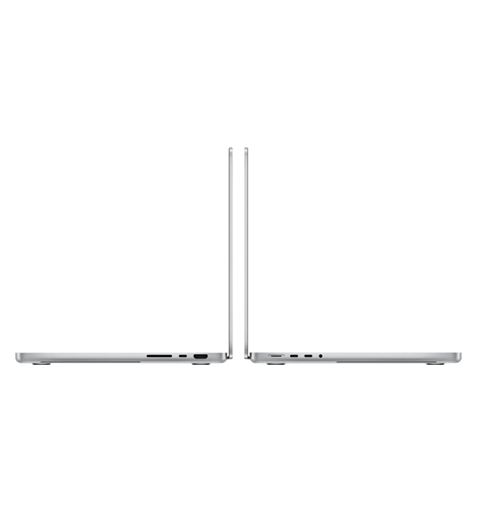 MacBook Pro 14" Apple M5 Max/18CPU/40GPU/36GB/2TB Silver 2026 фото збоку