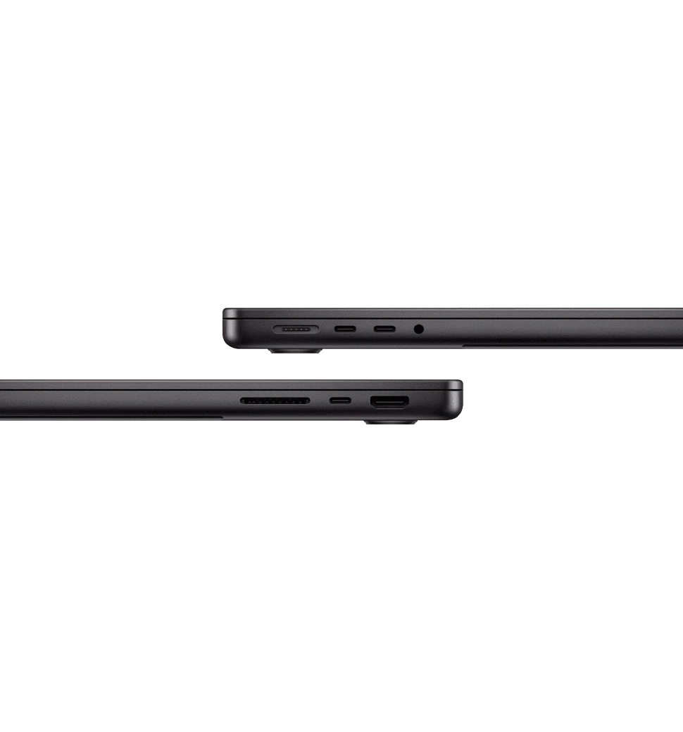 MacBook Pro 14" Apple M5 Max/18CPU/40GPU/48GB/2TB Space Black 2026 вид інтерфейсів