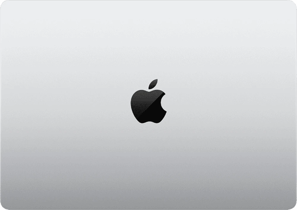 MacBook Pro 16" Apple M5 Pro/18CPU/20GPU/24GB/1TB Silver 2026 вид зверху
