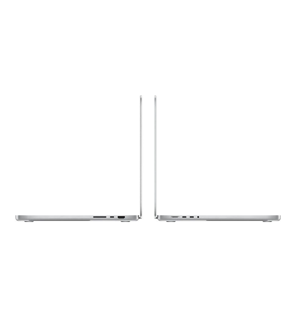 MacBook Pro 16"/Apple M2 PRO/16GB/19 GPU/512GB SSD/Silver 2023 (MNWC3) Б/В боковий вид