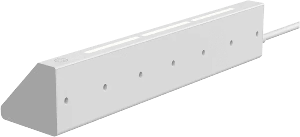 Мережевий фільтр Proove Prism Socket (5xAC + 2xType-C + 2xUSB) 1.6m (white) фото ззаду