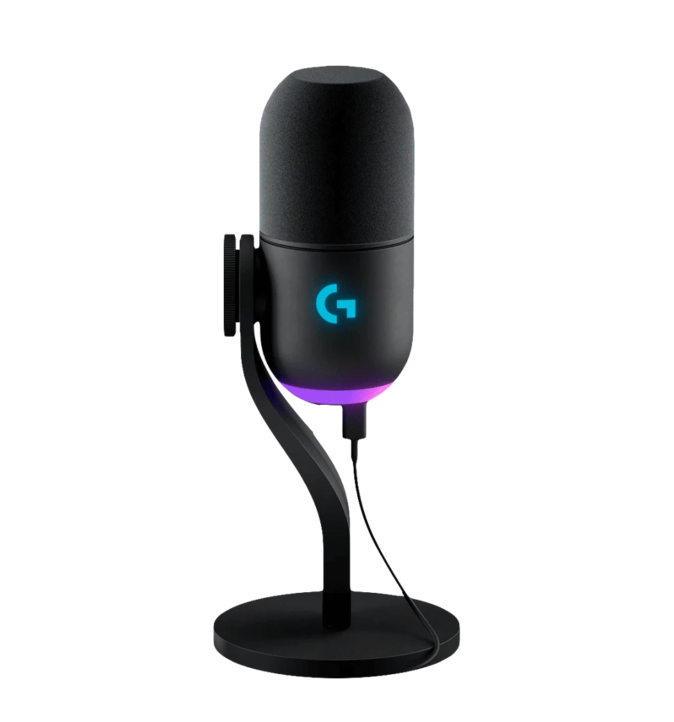 Мікрофон LOGITECH G Yeti GX Dynamic RGB Gaming Mic LIGHTSYNC Black головне