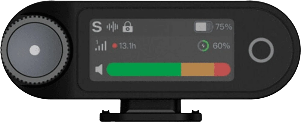 Мікрофонна радіосистема Hollyland Lark Max2 Ultimate Combo передній вид