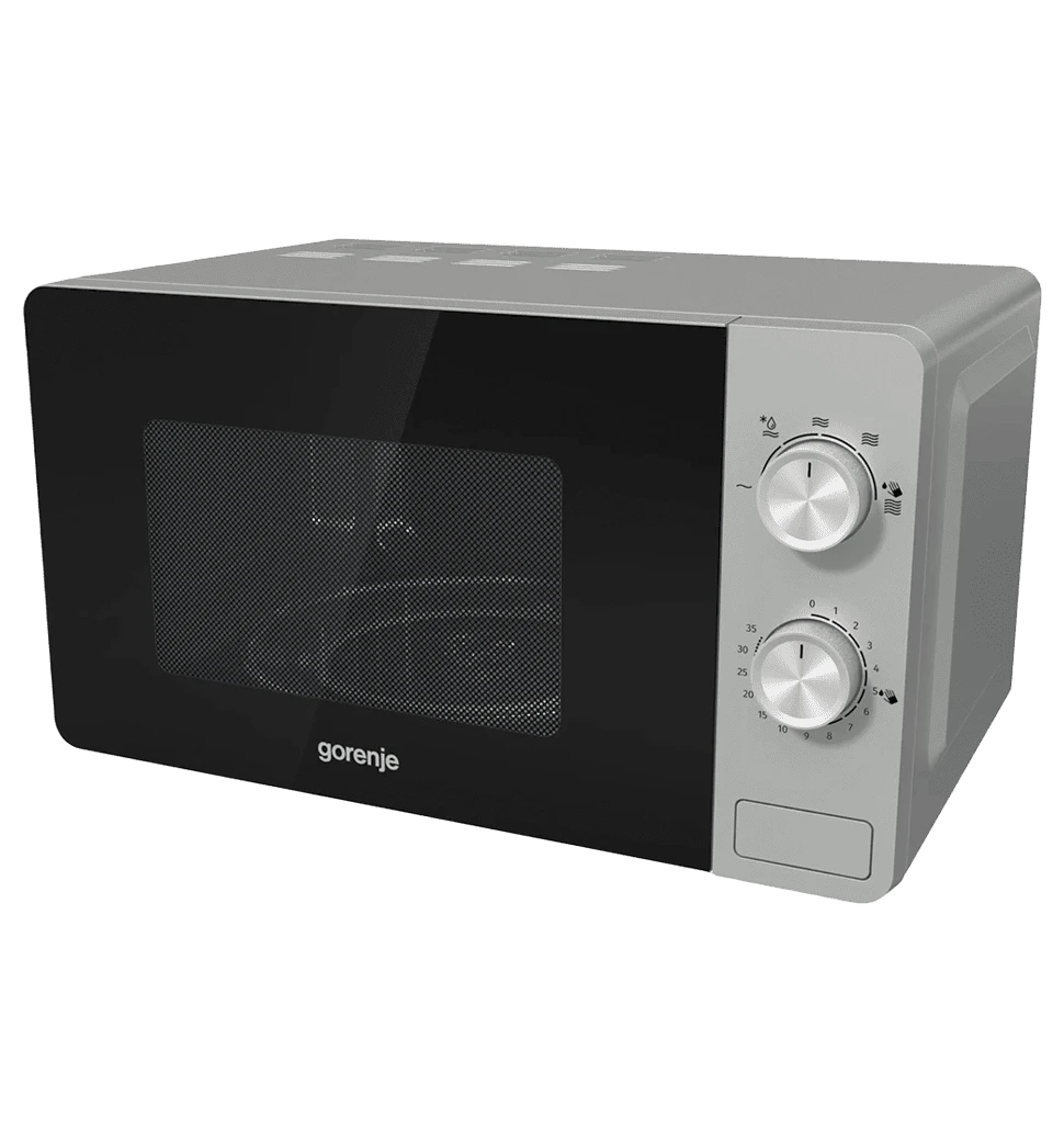 Микроволновая печь Gorenje MO20E1S боковий ракурс