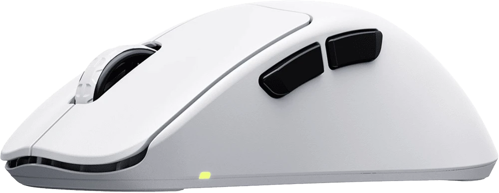 Миша Cherry Xtrfy M64 PRO, 8K, WL/USB-A, RGB, білий боковий