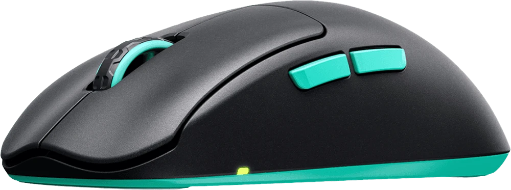 Миша Cherry Xtrfy M68, WL/USB-A, RGB, чорний боковий