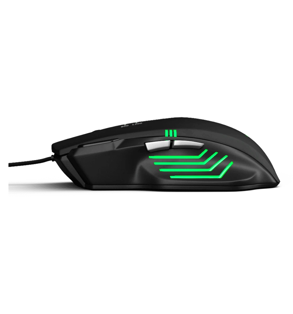 Миша Game Pro Storm USB Black (GM247) фото збоку