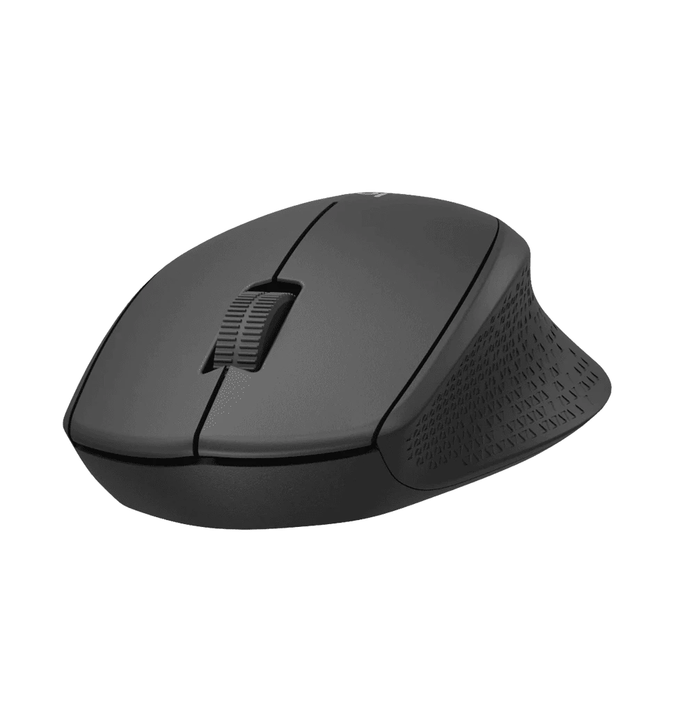 Миша LOGITECH B330 Wireless Mouse - SILENT PLUS - Black (910-004913 ) передній