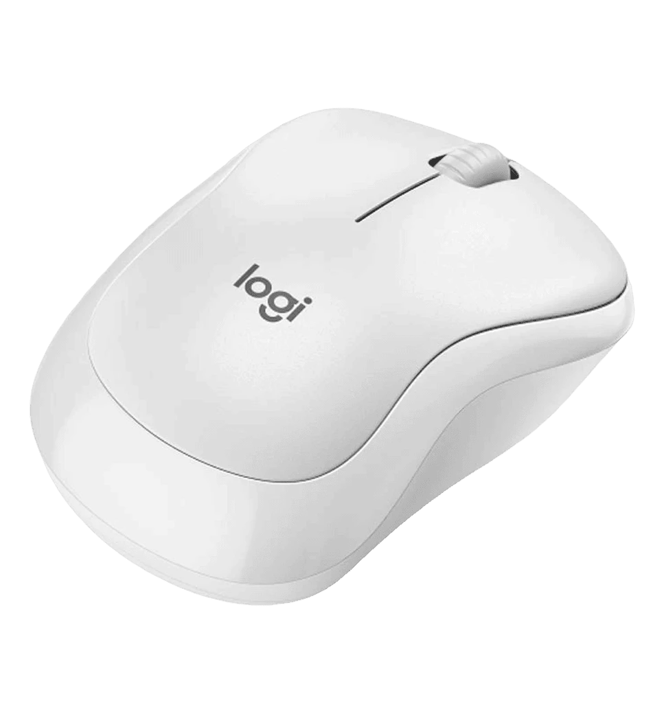 Миша Logitech бездротова M240 Bluetooth (White) (910-007120) переднє