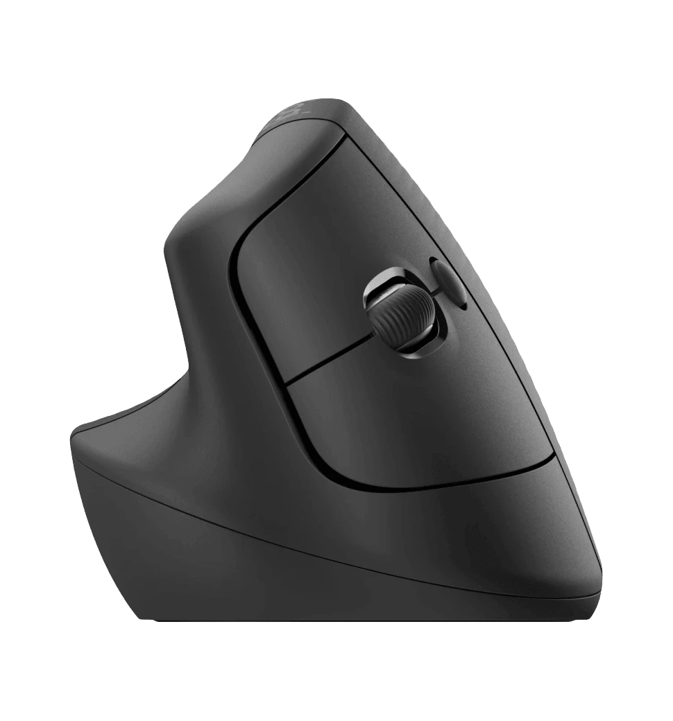 Миша LOGITECH Lift Bluetooth Vertical Ergonomic Mouse - Graphite/Black (910-006494) боковий