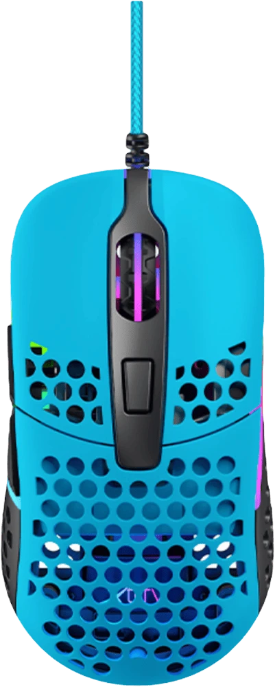 Миша Xtrfy M42, USB-A, RGB, Miami Blue головне фото