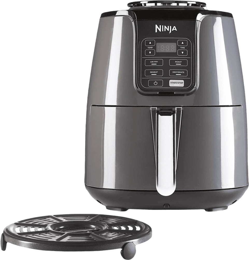 Мультипіч Ninja Air Fryer AF100EU вид із підставкою