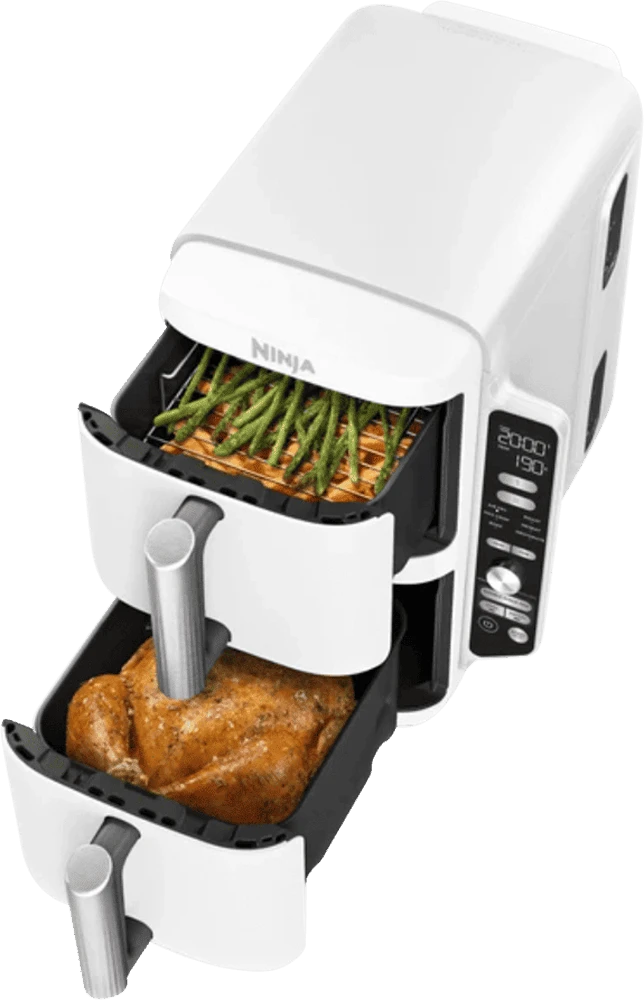 Мультипіч Ninja Double Stack XL 2-Level Air Fryer 9,5 л SL400EUWH вид зверху