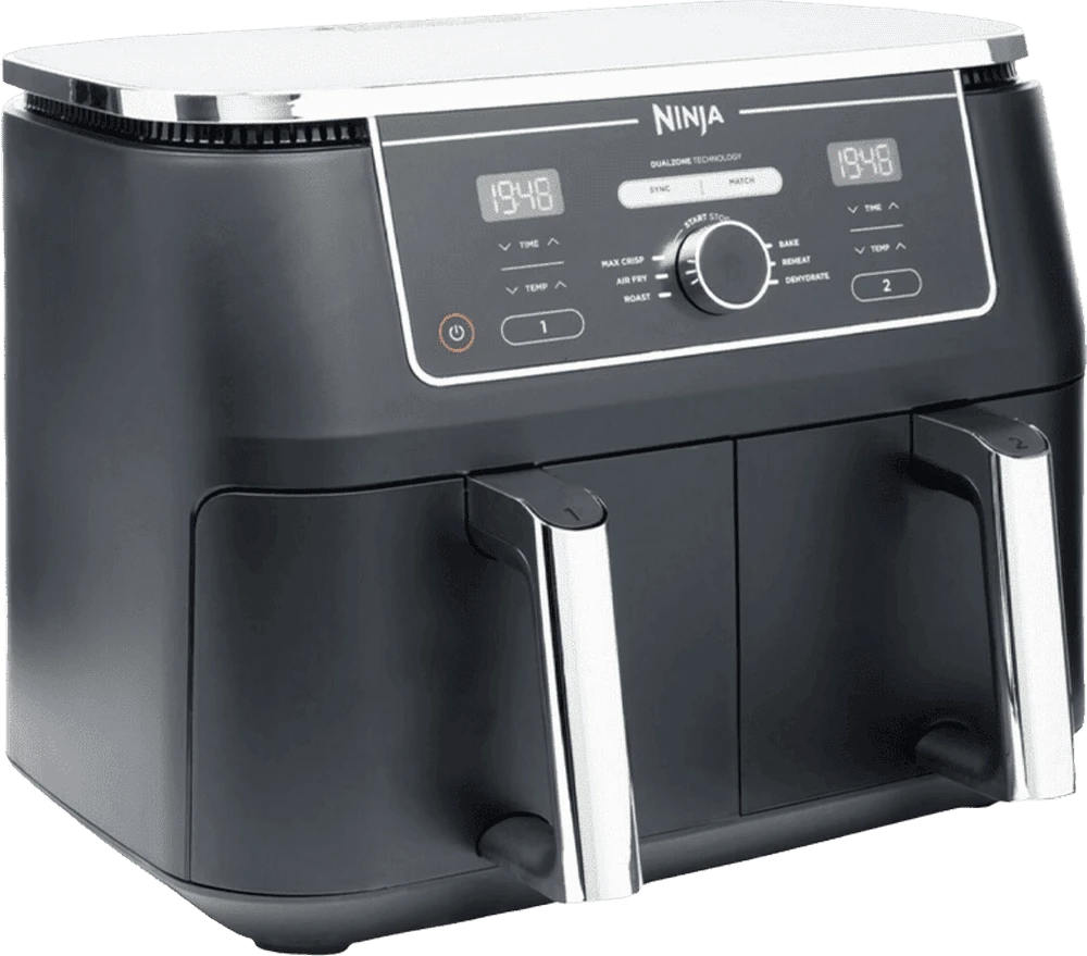 Мультипіч Ninja Dual Zone Air Fryer Max AF400EU боковий вид