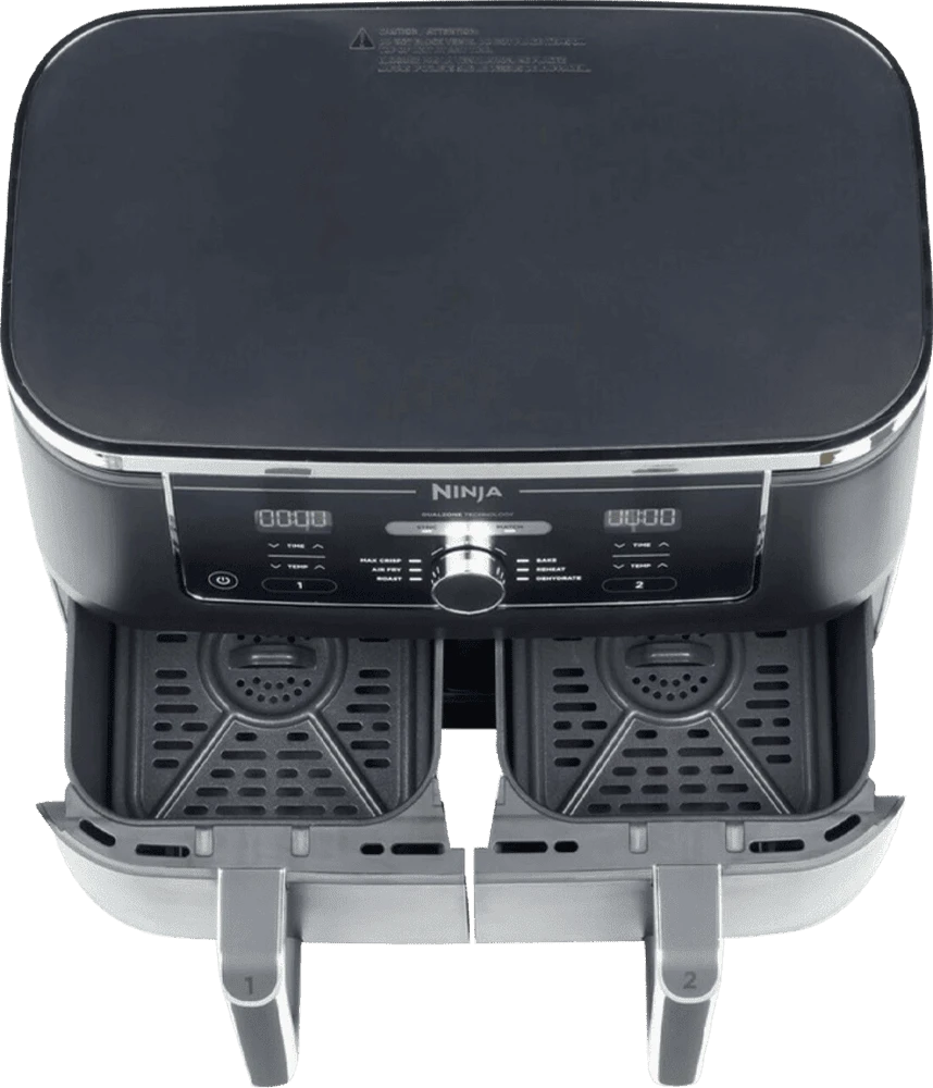 Мультипіч Ninja Dual Zone Air Fryer Max AF400EU вид ємностей для приготування
