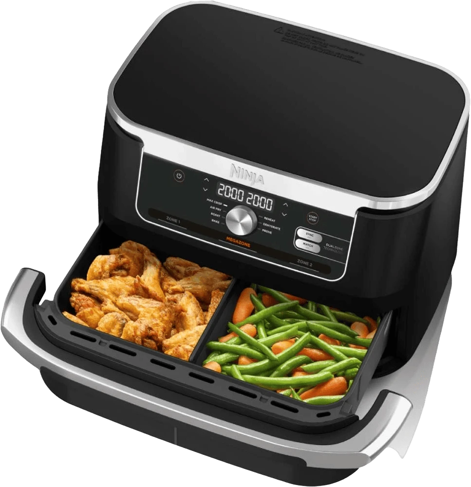 Мультипіч Ninja Foodi FlexDrawer 10,4 л AF500EU розділення чаші