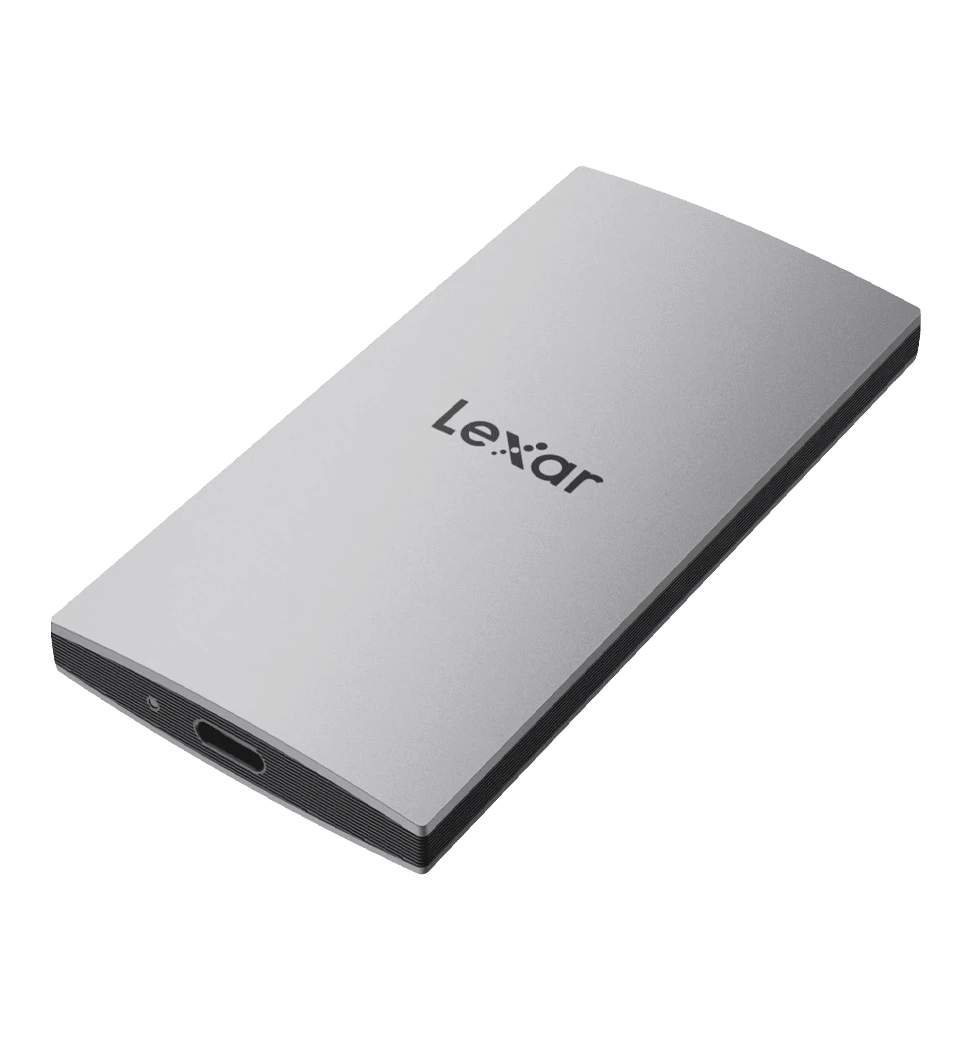 Накопичувач SSD Lexar ES3 External 1TB (LES3XXX001T-RNSNG) боковий вид
