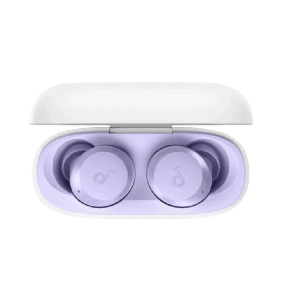 Навушники ANKER SoundСore A25i Purple — фото зверху