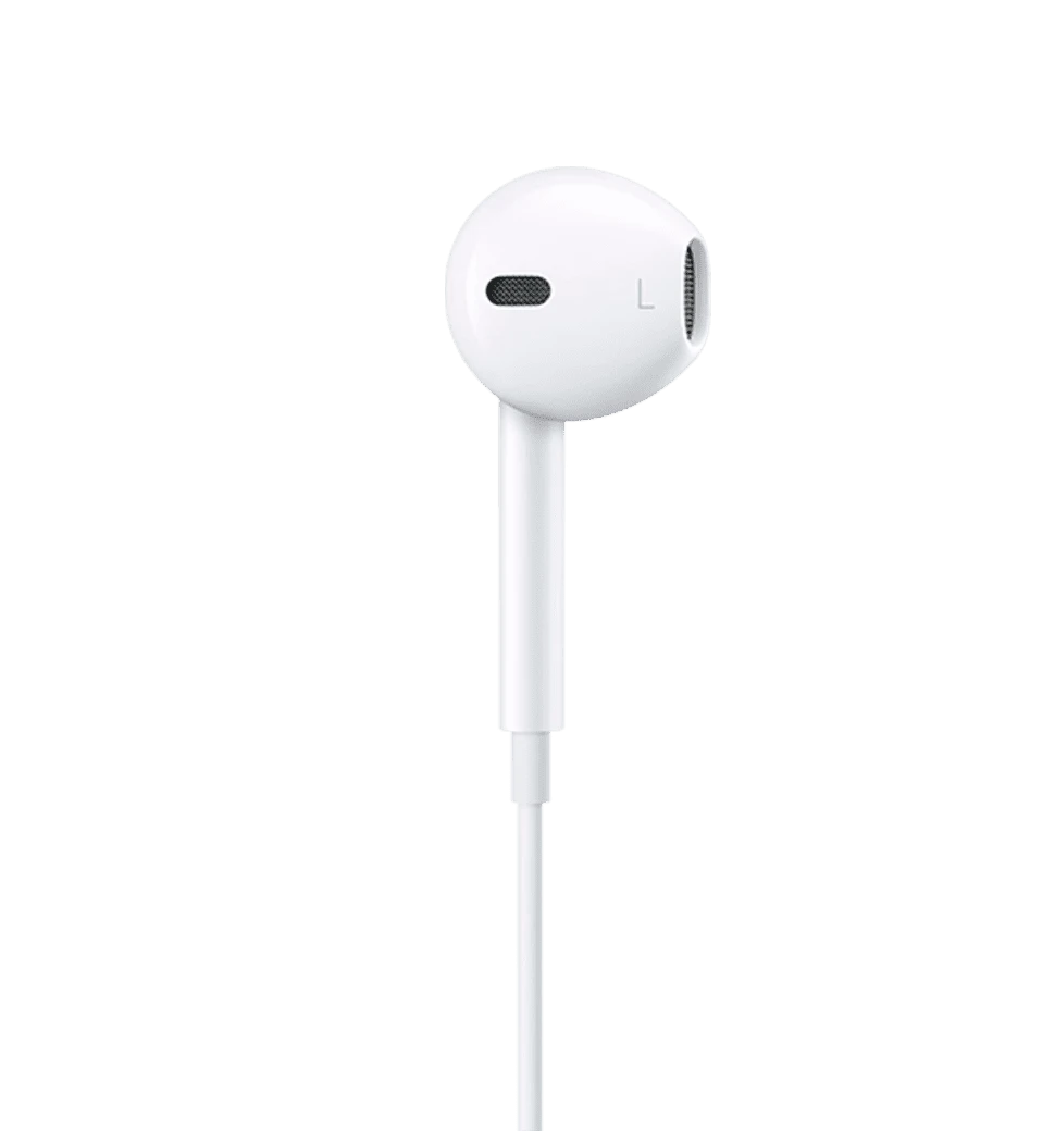 Навушники Apple EarPods with Mic Lightning UA (MWTY3ZM/A) фото лівого навушника