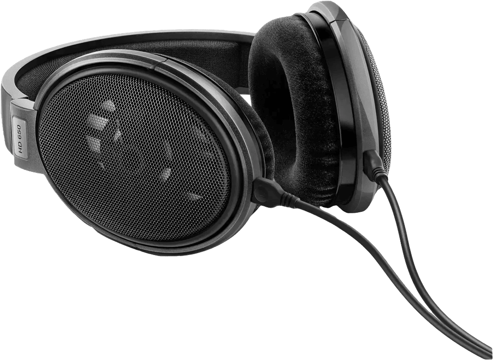 Навушники без мікрофону Sennheiser HD 650 Black (508825) вид знизу