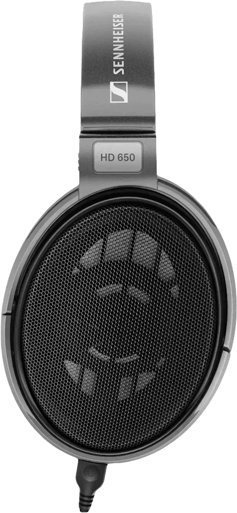 Навушники без мікрофону Sennheiser HD 650 Black (508825) фото збоку