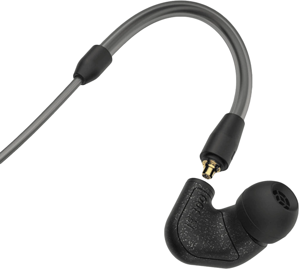 Навушники без мікрофону Sennheiser IE 300 Black (509104) вид зблизька