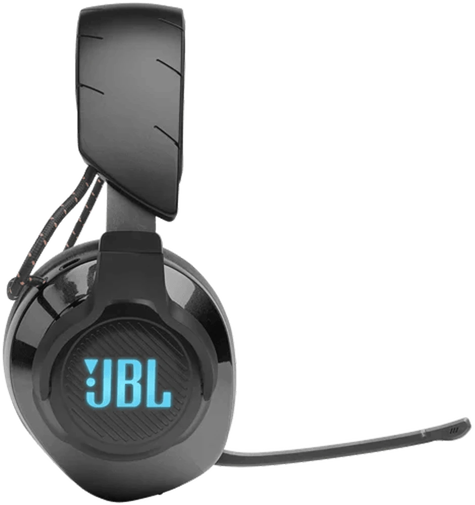 Навушники для геймерів JBL Quantum 610 (JBLQUANTUM610BLK) лівий боковий вид