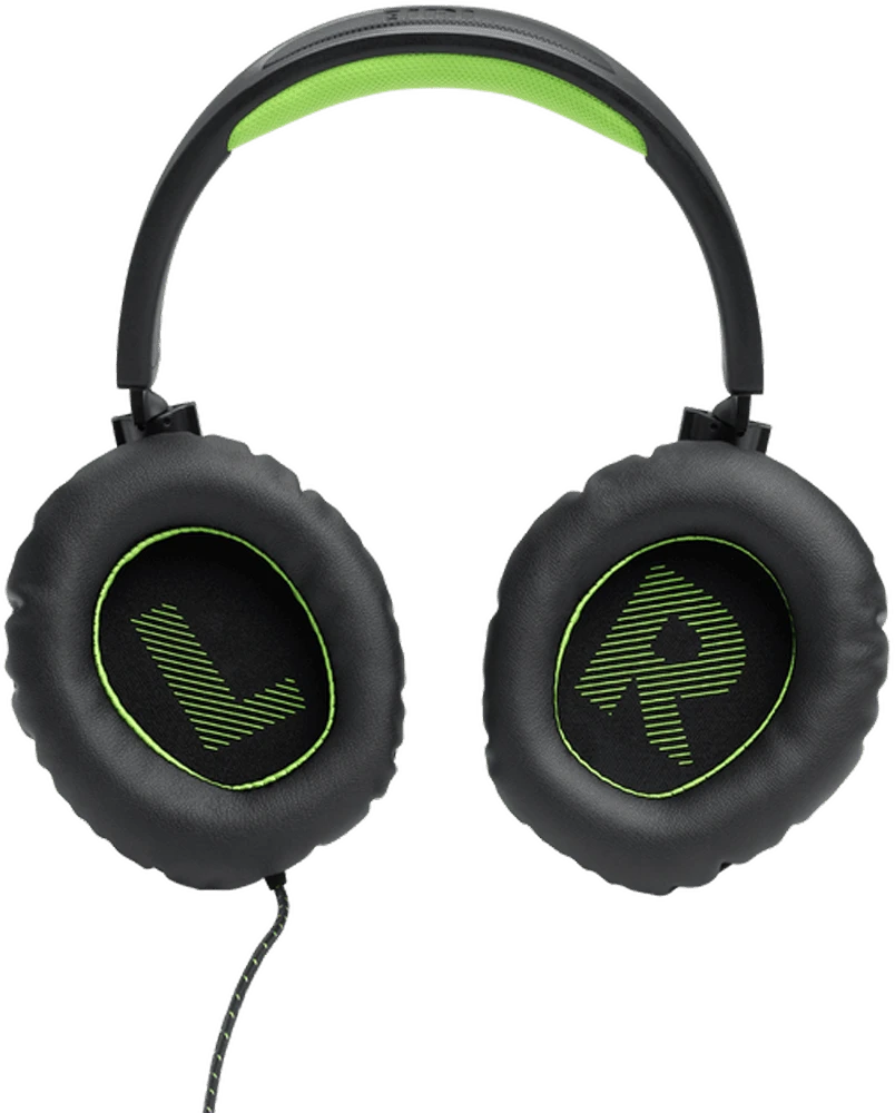 Навушники JBL Quantum 100X Console Black вид зсередини