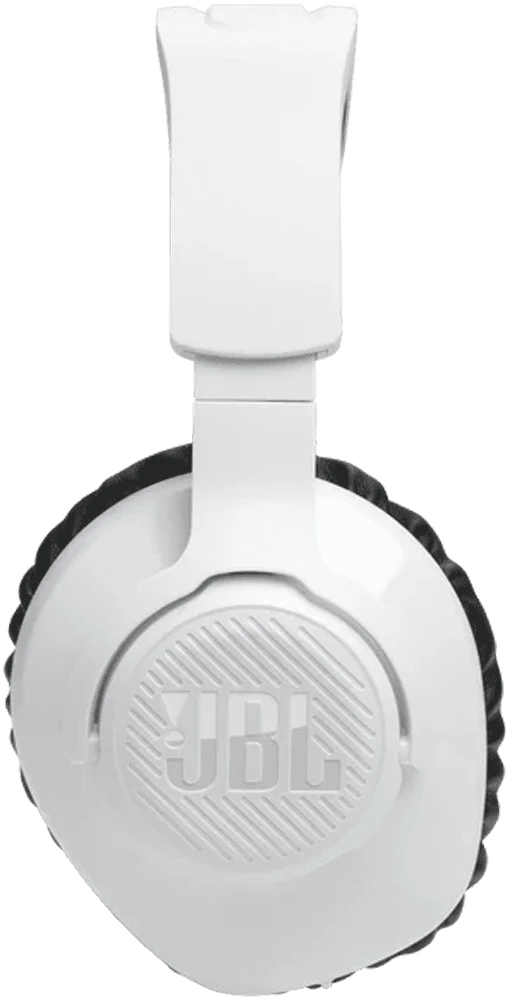 Навушники JBL Quantum 360P Console Wireless White (JBLQ360PWLWHTBLU) фото збоку