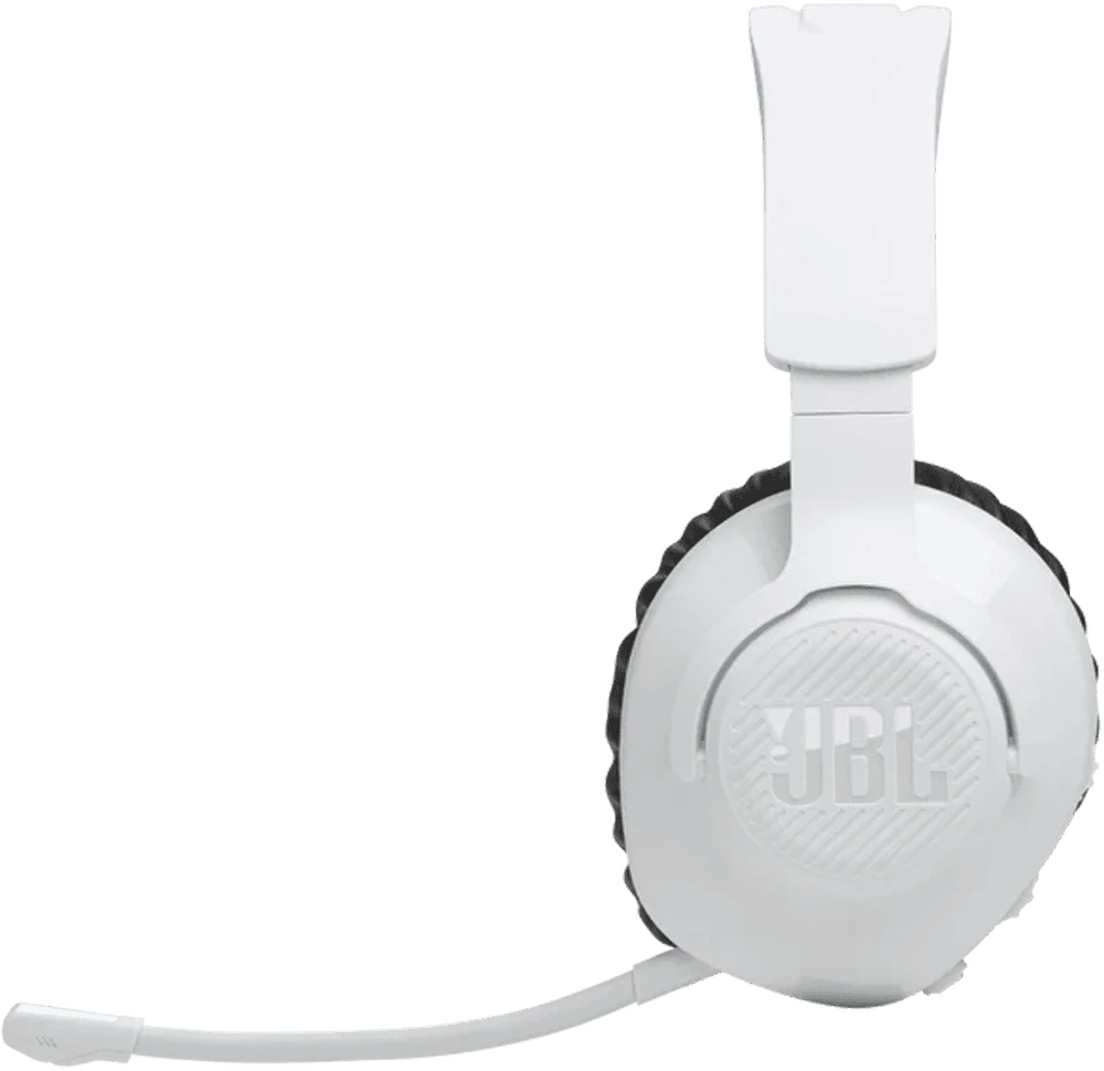 Навушники JBL Quantum 360P Console Wireless White (JBLQ360PWLWHTBLU) вид мікрофона
