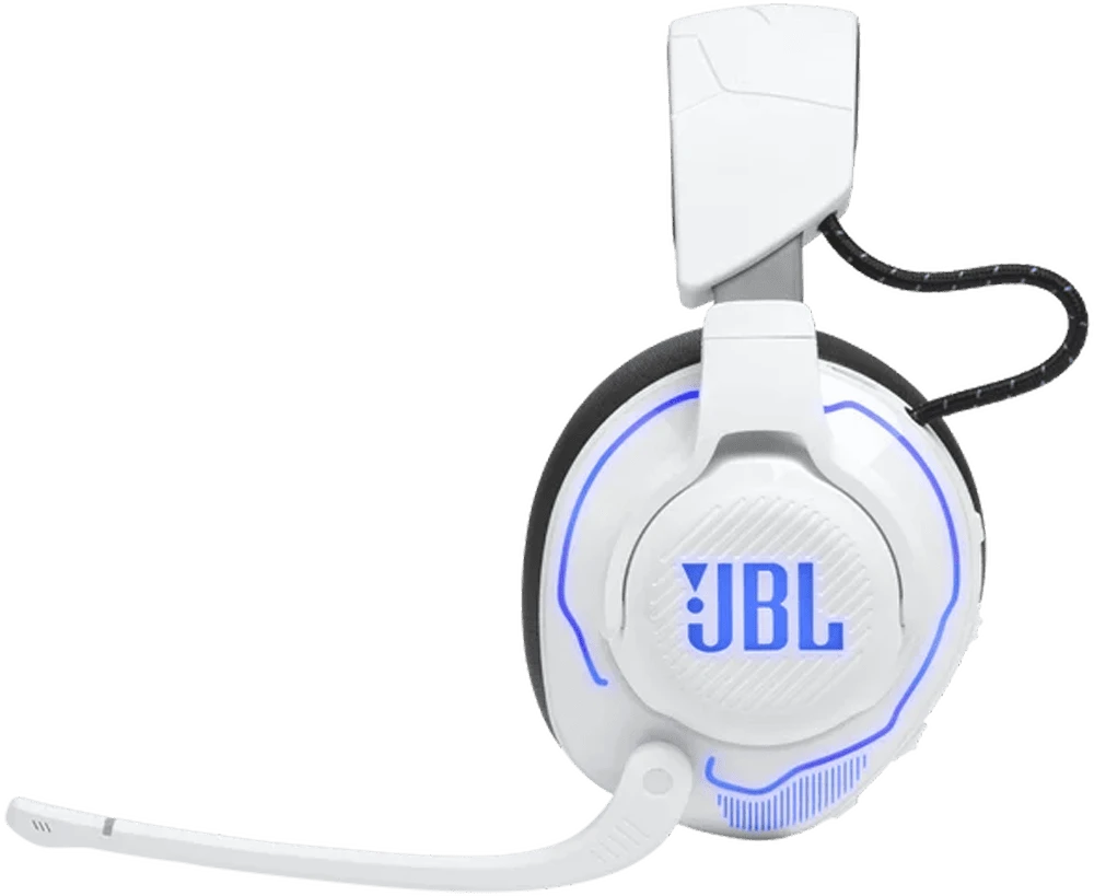 Навушники JBL Quantum 910P Console Wireless (JBLQ910PWLWHTBLU) вид мікрофона