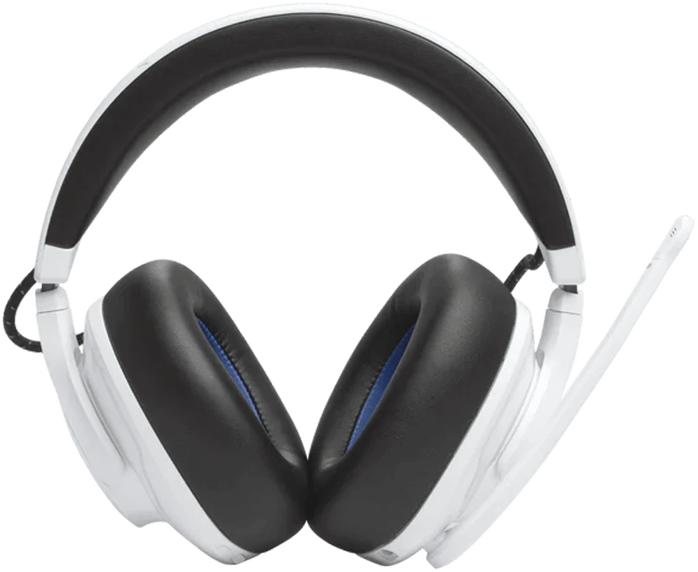 Навушники JBL Quantum 910P Console Wireless (JBLQ910PWLWHTBLU) фото ззаду