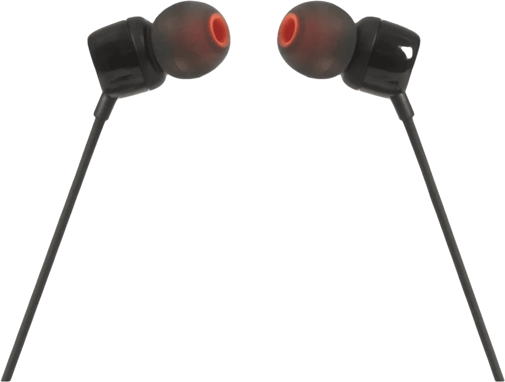 Навушники JBL TUNE 110 ECO Black (JBLT110BLKE) вид спереду