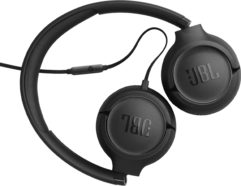 Навушники JBL TUNE 530 Black (JBLT530BLK) боковий вид