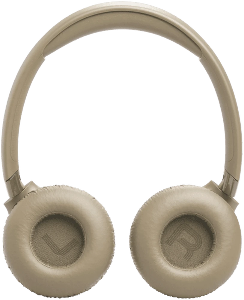 Навушники JBL TUNE 680NC Beige (JBLT680NCBEG) передній вид