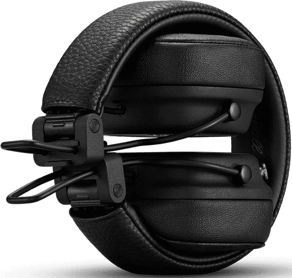 Навушники Marshall Major IV Bluetooth Black БУ складенний вид